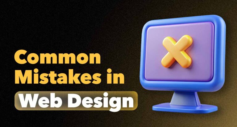 Common Web Design Mistakes