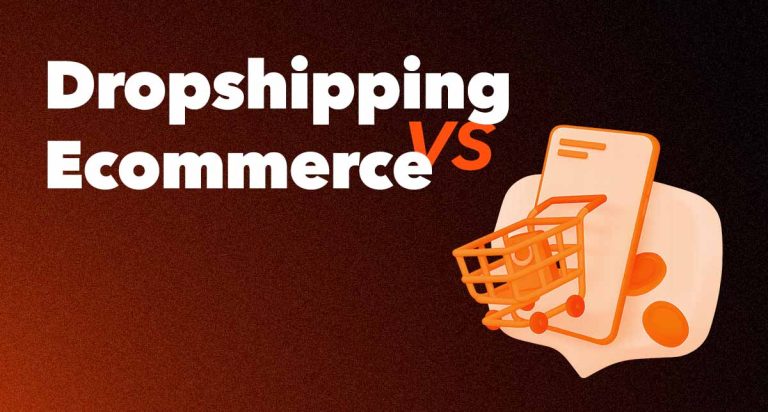 What type of e-commerce is dropshipping?