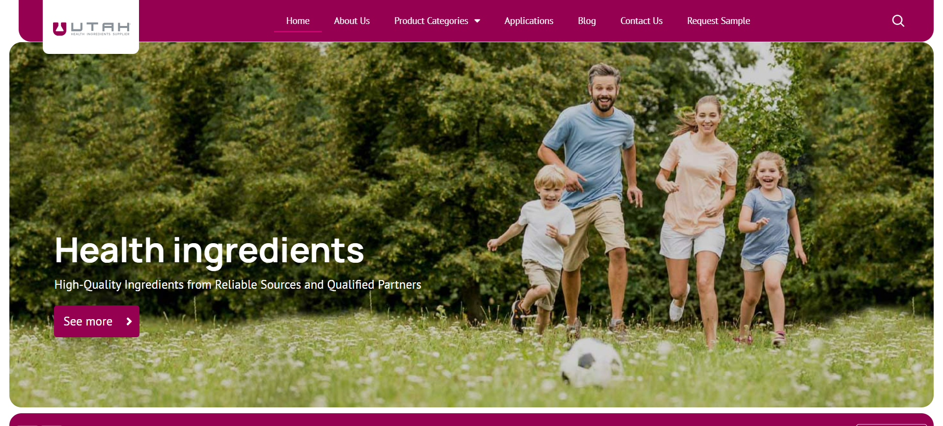 Utah Website Screenshot